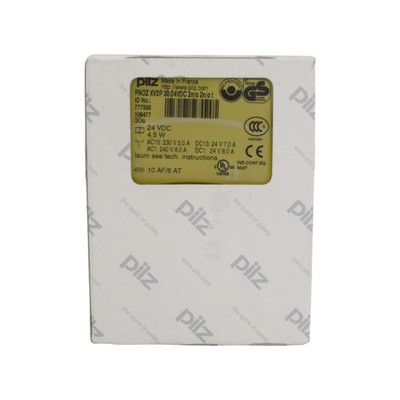 PILZ PNOZ-XV2P-30/24VDC-2N/O-2N/O-T 777500 SICHERHEITSSCHALTGERAET