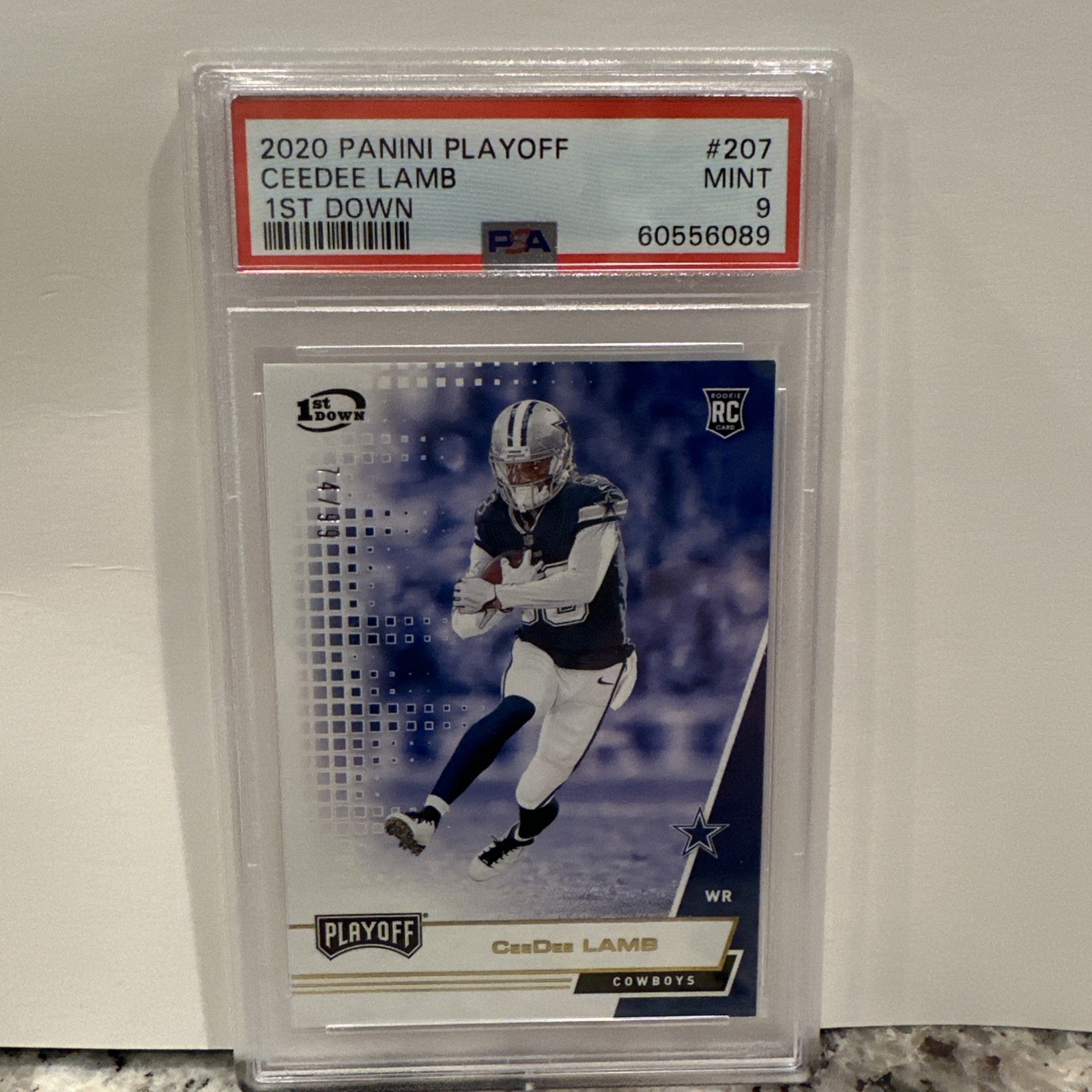 CeeDee Lamb Panini Playoff #207 1st Down