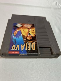 Kemco Seika Deja Vu Nintendo NES NTSC-U/C Authentic and Tested
