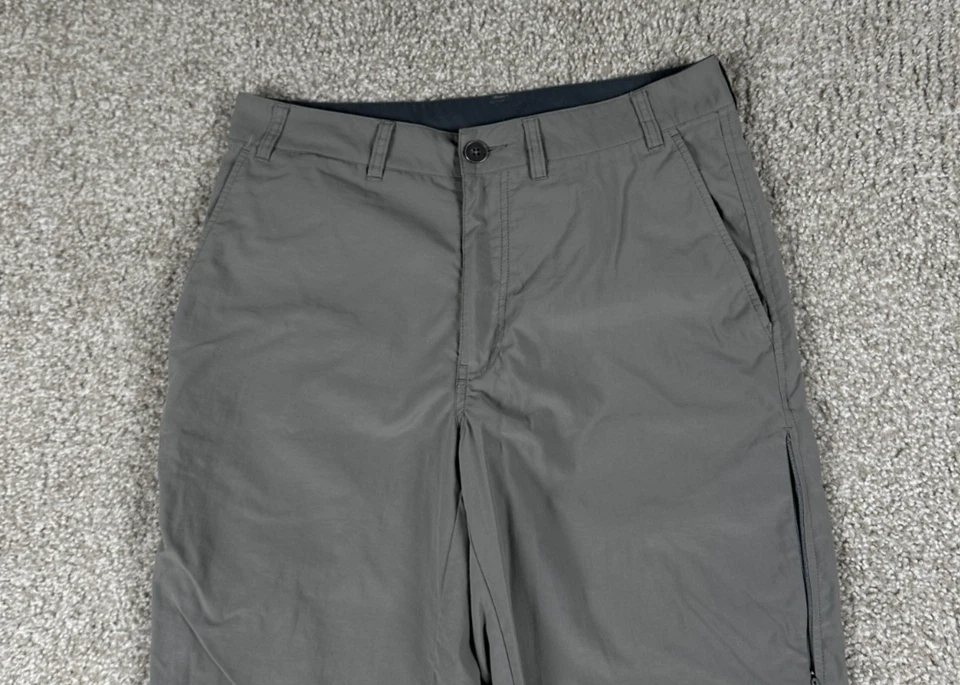 Exofficio Pants Mens 30 Gray Lightweight Performance Hiking Outdoors Camp *31x31 - Image 4 of 4