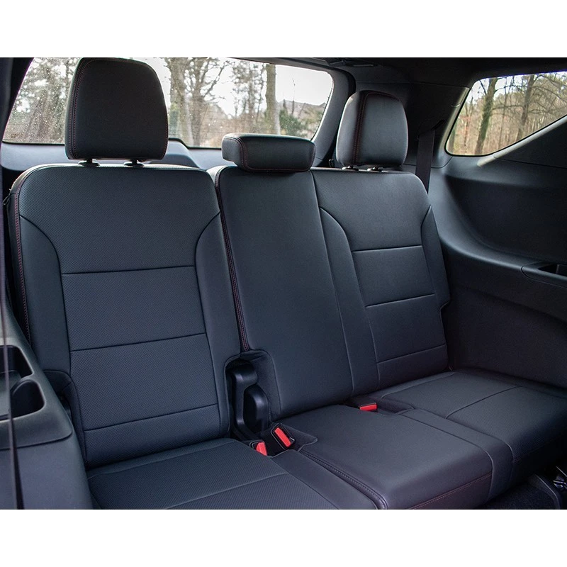 CUBIERTAS DE CUERO PERSONALIZADAS PARA CHEVROLET TRAVERSE MOTOPTES 2009-2025 7-8 ASIENTOS Foto 2 de 4