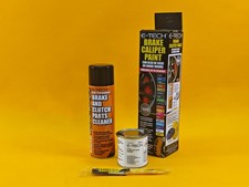 Brake Caliper Paint Kit GLOSS SKY BLUE Paint + Cleaner + Brush E-TECH UK