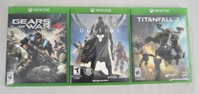 Xbox One w Power Cable and 1 Controller/3 Games (B0176G)