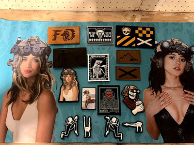 #ad #ad Patches Task Force Doomer Foward Observations Group Whitephosphor Wasteland Kook $450.00