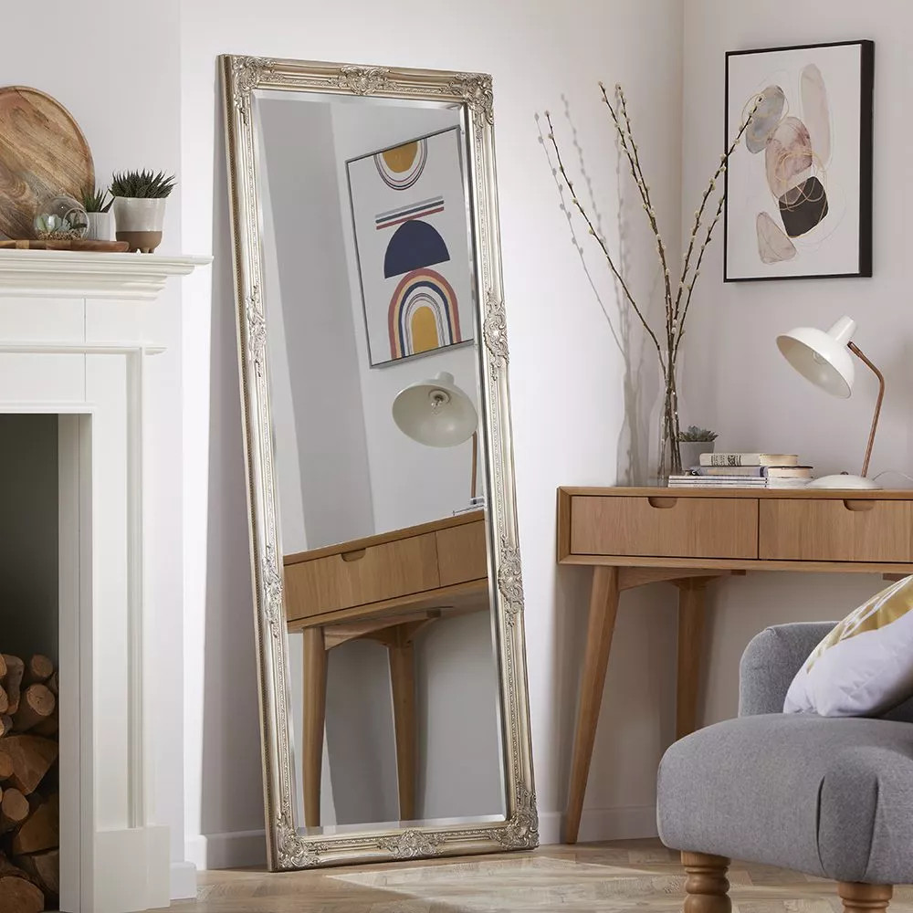 Leaner Mirror Highbury Rectangular Shape with Champagne Frame- H 165cm x L 74cm