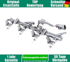 Einspritzdüsen und Einspritzleiste Audi A6 4G C7 2.0 TFSI 06K133681A