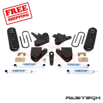 FABTECH 6'' Basic System w/ Shocks for Ford F350 2001-2004