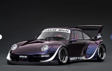 Ignition Model IG3739 1/18 Porsche RWB 993 Purple Metallic Resin Cast 