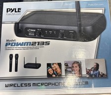 Pyle PDWM2135 Wireless Microphone System with...