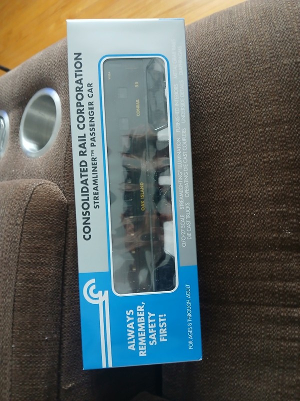 K-Line K4507-0055 Conrail Streamliner 2nd Quarter Safety Award - Oak Island NBO!