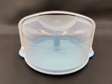 Tupperware Tuppertoys Mini Cake Taker 6183A Blue White