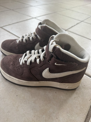 Size 6.5 - Nike Air Force 1 Mid Chocolate