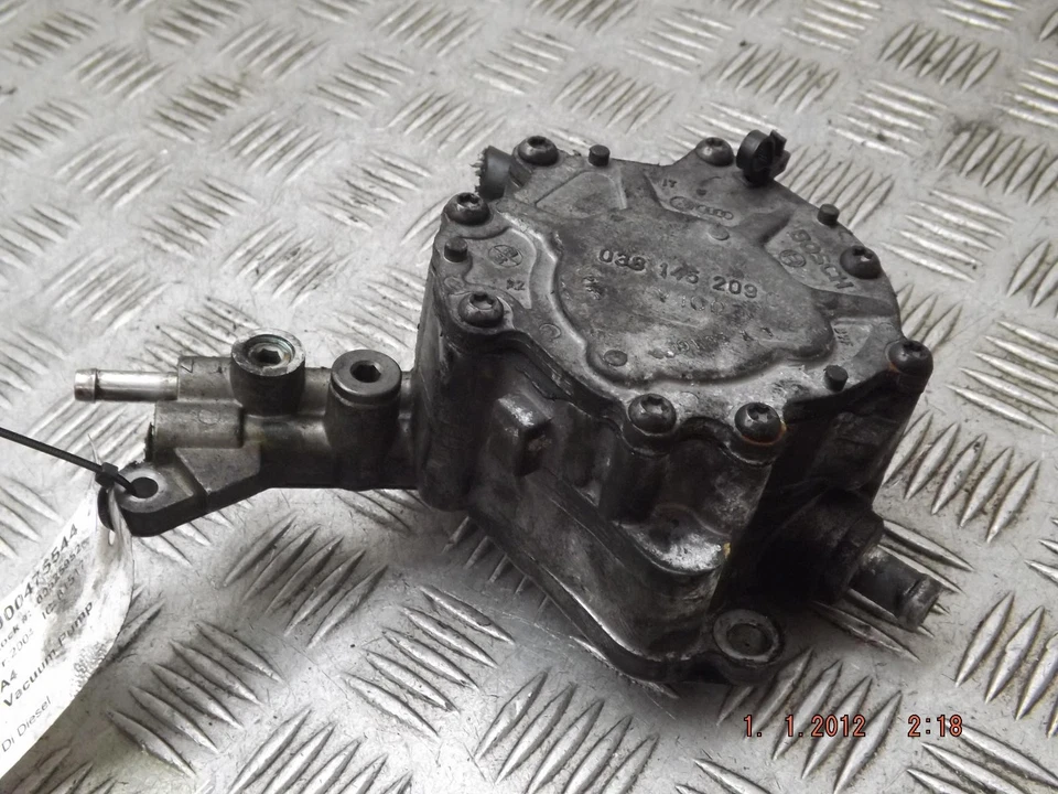 Audi A4 Vacuum Pump & Ac Engine Code Avf 038145209c B6 1.9 Diesel 2000-2006N - Image 4 of 4