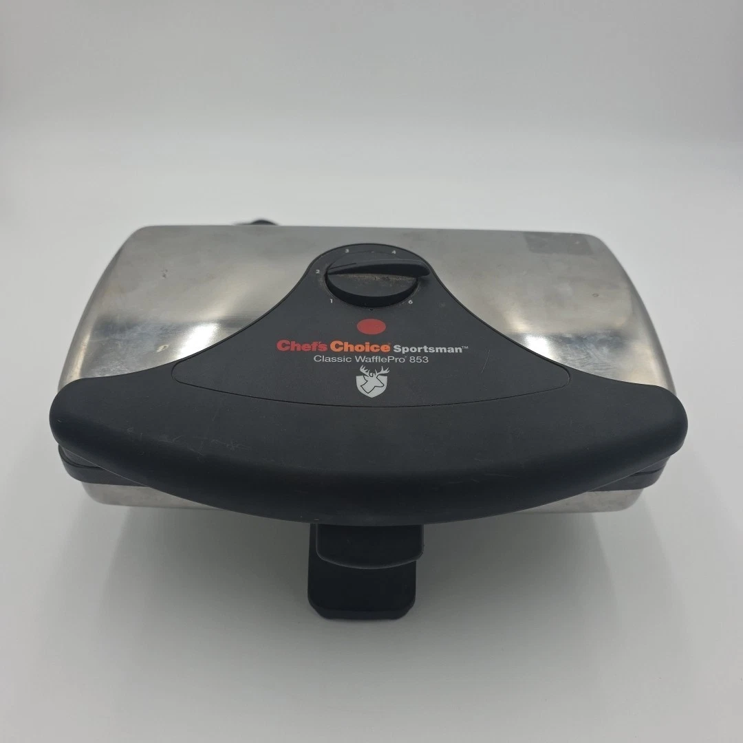 Chef's Choice Sportsman Classic WafflePro 852 Waffle Maker Non-Stick - Tested