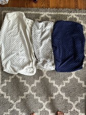 Set Of 3 Elastic Changing Pad Covers