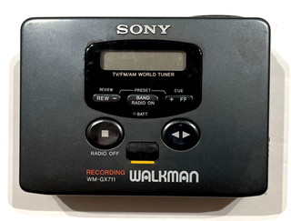 SONY WM GX711 radio cassette corder walkman Made in Japan Reverse Dolby DBB