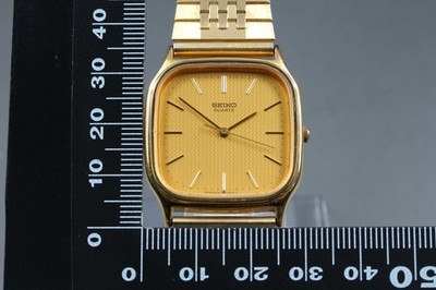 Vintage 1985 Seiko Chariot 9021-5160 SGP Gold Tank Quartz Mens