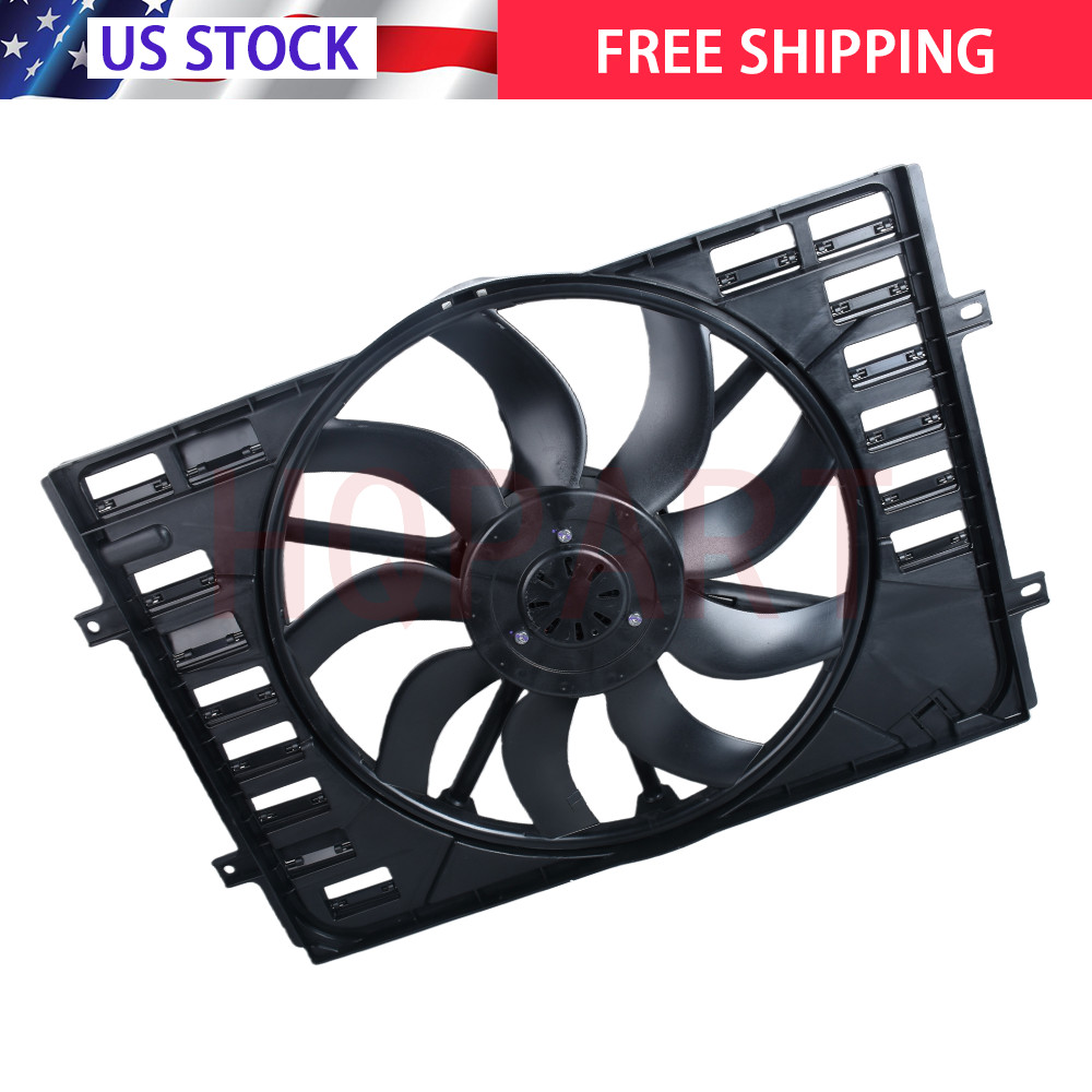 3W0121205E Radiator Cooling Fan Motor Assembly For Bentley Flying Spur 2014-2019