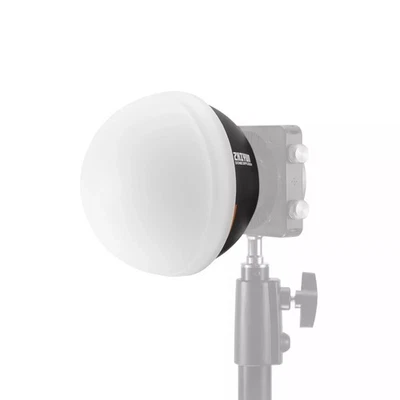 Dome Diffusion Ø 14cm mit ZY-Halterung für Zhiyun G60 X60 X100 COB Videoleuchte - Bild 1 von 4