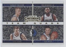 2019 Panini Contenders Team Quads Tim Hardaway Jr Seth Curry Luka Doncic #7 pe8