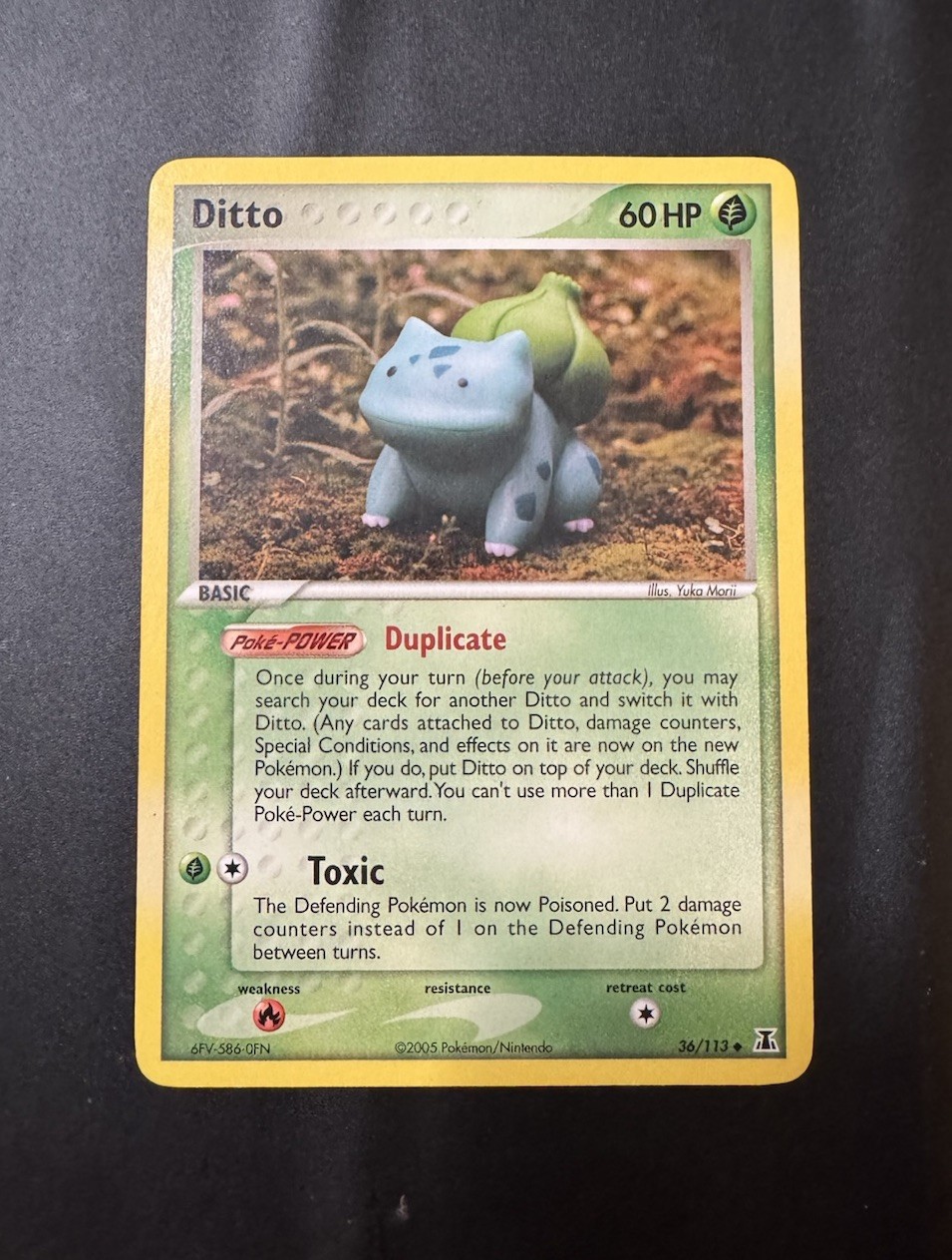 Ditto (Bulbasaur) 36/113 Delta Species NM