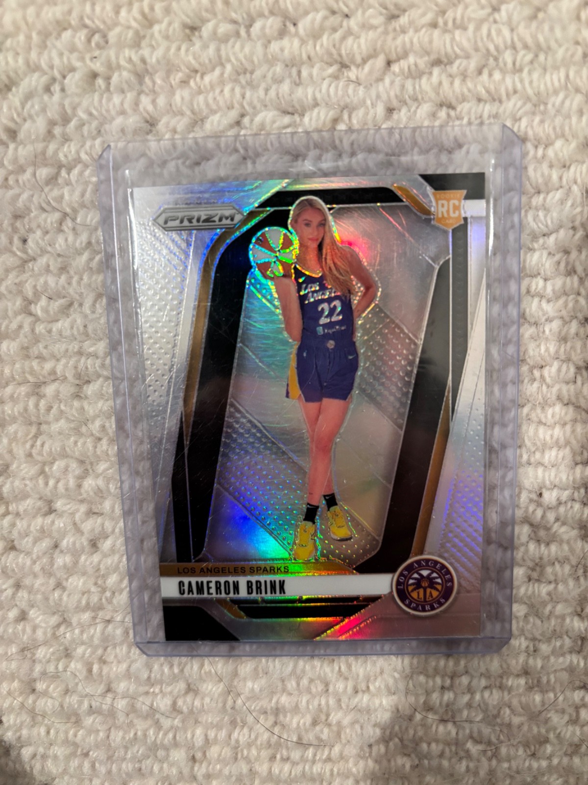 2024 Panini Prizm WNBA - Cameron Brink #143 Silver Prizm (RC) Look