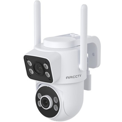 ARCCTV 4MP Security Camera Outdoor Wireless WiFi Pan/Tilt Home Dual Lens Cameras