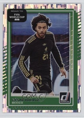 2025-26 Panini Donruss Road to FIFA World Cup Silver Cesar Huerta #77 4d5