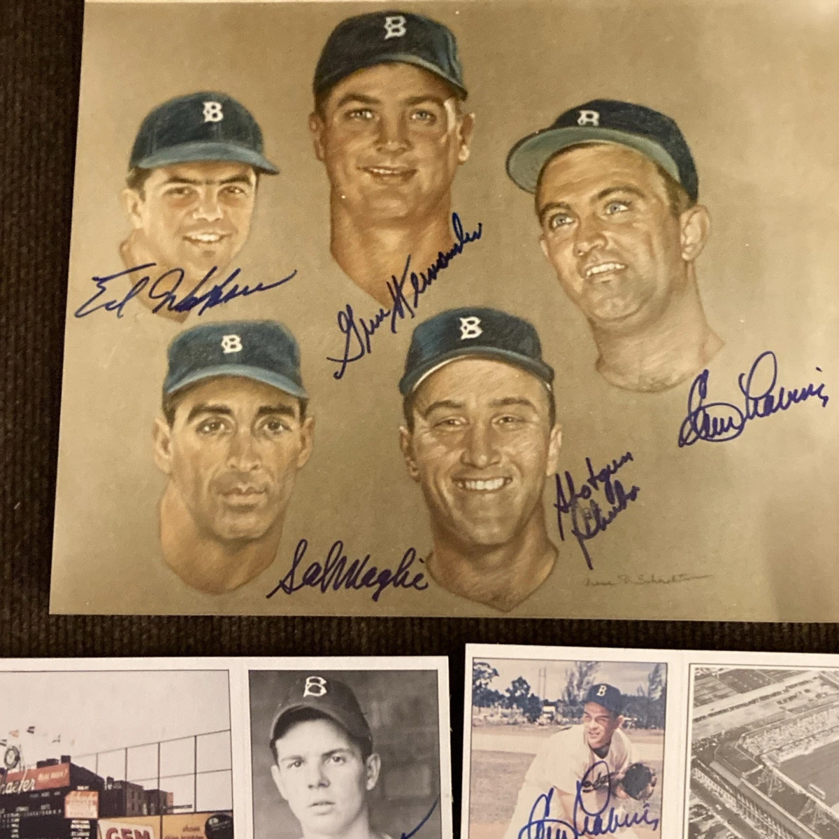 Jackie Robinson Baseball MLB Original Autographed Items Just