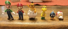 Nintendo Super Mario Bros Mini Figures Set of 6 Jakks Pacific