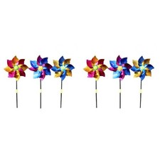  2 Pieces Windrad Spielzeug Windmühlenspielzeug Handheld Dekorative