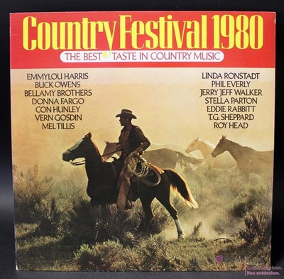 Country Festival 1980 - The Best Taste In Country Music (Vinyl) LP, gebraucht