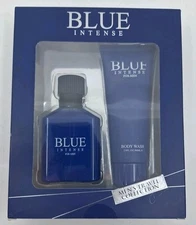 United Scents Blue Intense Cologne And Body Wash For Men 1.7oz/ 2.8oz