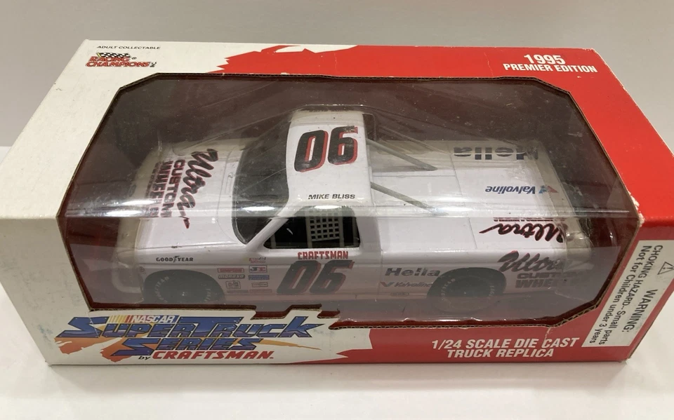 Super Trucks Ford NASCAR 1995 Mike Bliss Racing Champions #06 escala 1:24 Foto 2 de 4