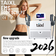 2026 TAIXL HI-EMT Body Slimming Build Muscles Machine Nova EMS Sculpting 6500W