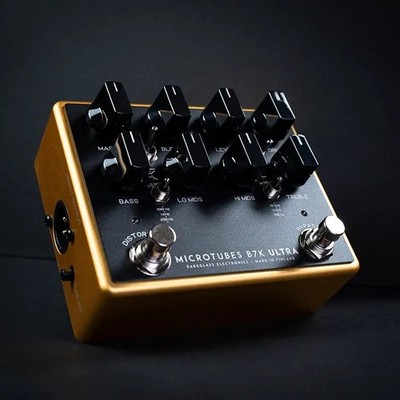 新品Darkglass B7K Ultra V2 Limited Gold Darkglass Electronics Microtubes B7K Ultra V2 w/AUX Limited Gold