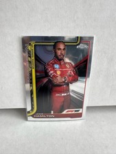 2025 Topps Chrome Lewis Hamilton Scuderia Ferrari HP F1 #4 Base Portrait