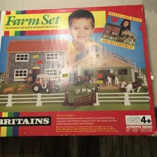 Vtg Britains Farm Set 4723 Made England COMPLETE NOB SEE PICS