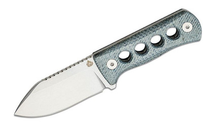QSP Knife Canary Neck Knife 2.50'' 14C28N Blade Denim Blue Micarta New in Box