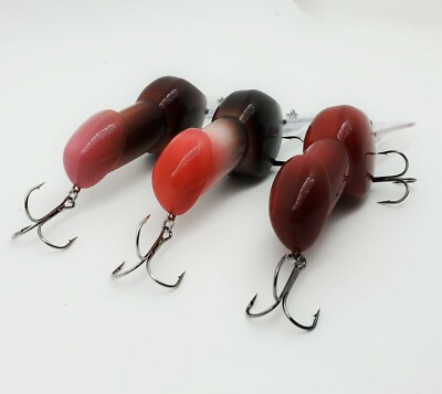 Fishing Gag Gifts Funny Penis Fishing Lure - Novelty Gag Gift For Anglers -  Red Head Or Natural Color Options Fishing Lures