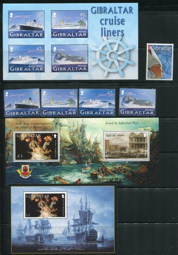 Gibraltar 1010-1033 Stamps From the Official 2005 Year Book MNH - Picture 2 of 6