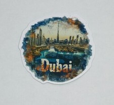 Dubai United Arab Emirates Sticker Travel City Tour Art Decal Vinyl Souvenir Tc6