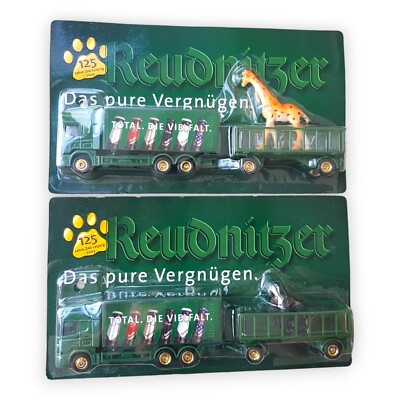 Reudnitzer Zoo Leipzig 2 Modelle Giraffe Gorilla Truck 125 Sammeltruck LKW 1 87