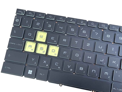 RGB Backlit Hungarian Keyboard for MSI Pulse GL66 GF66 MS-1581 - Afbeelding 5 van 8