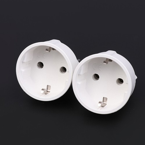 1 Stück EU DE Deutschland Steckdose 3 Pin Schweizer Stecker Adapter Embedded - Bild 7 von 14