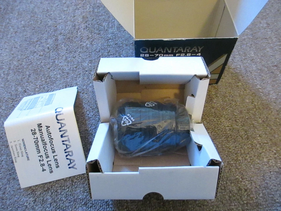 New QUANTARAY 28-70mm F2.8-4 LENS for Minolta 25-166-4207 - Image 4 of 4