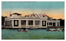 postcard Pavilion Lake Harriet Minneapolis Minnesota A3314