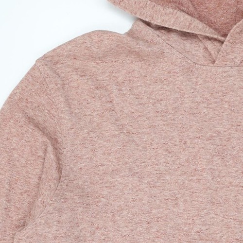 Topman Mens Orange Cotton Pullover Hoodie Size 2XL - Picture 10 of 10