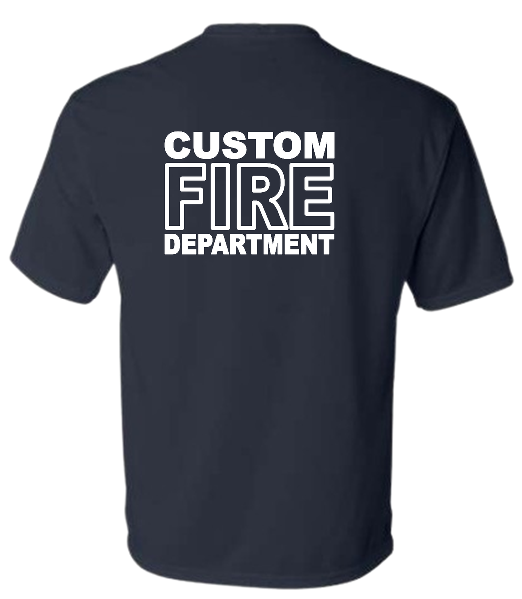 Custom Printed Fire Department T Shirts
