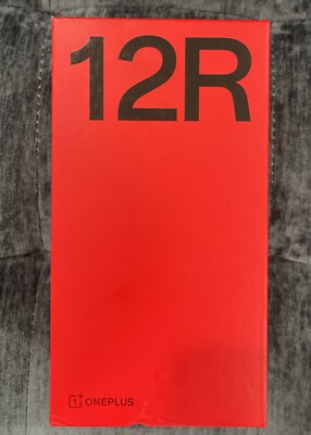 OnePlus 12R 256GB 16GB RAM Iron Gray Factory Unlocked NEW/SEALED!